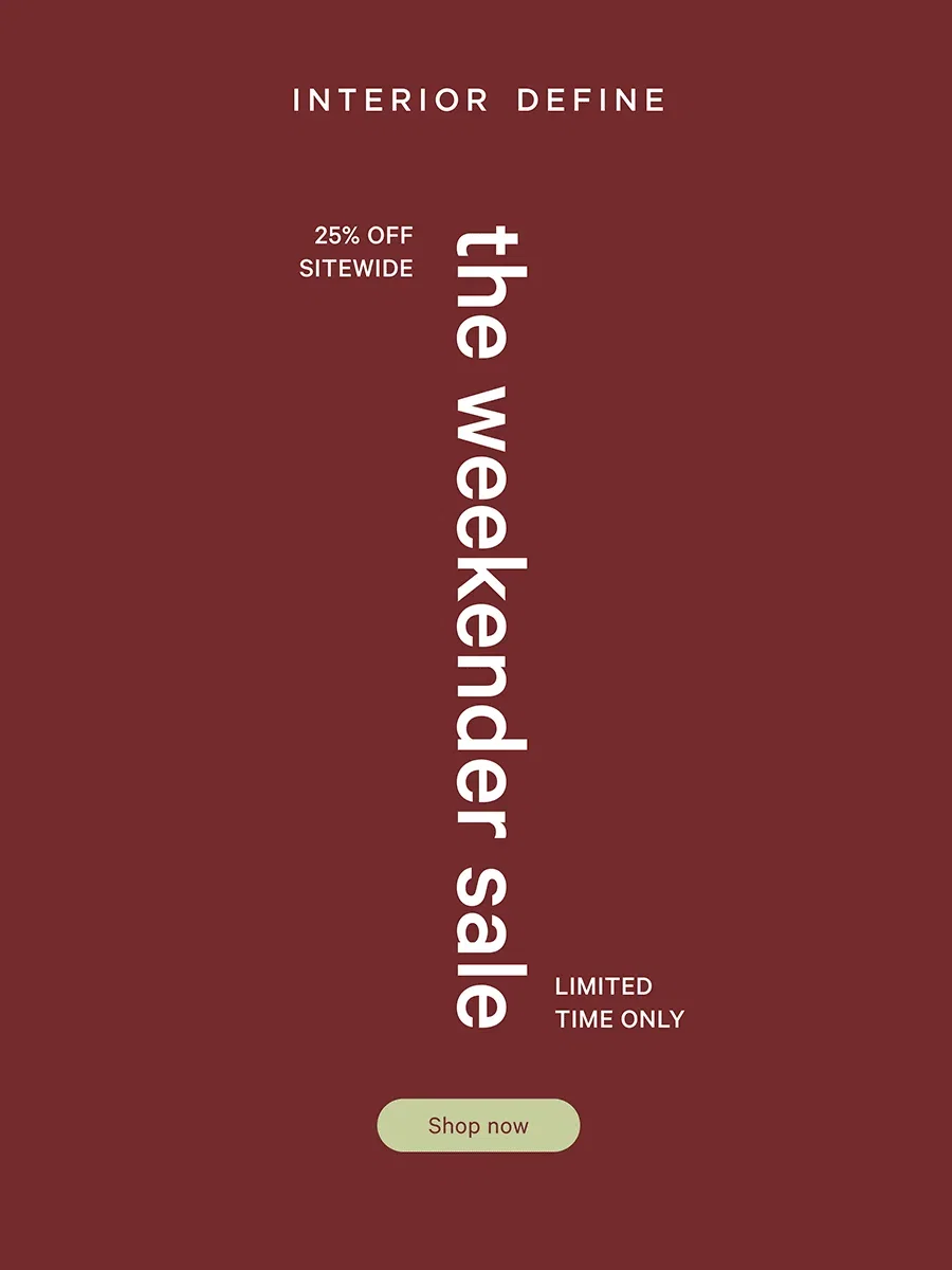 25% off sitewide