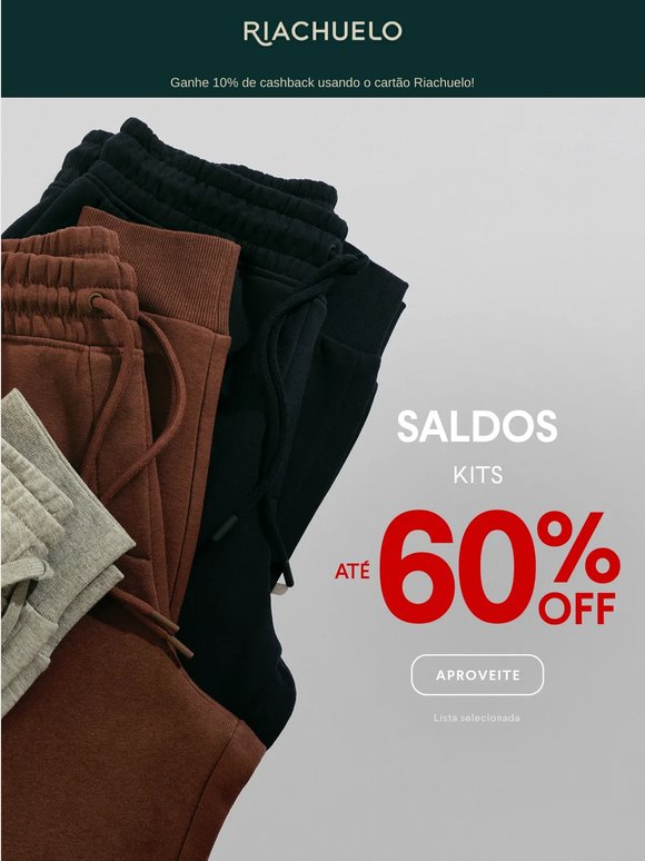 KITS ATÉ 60% OFF