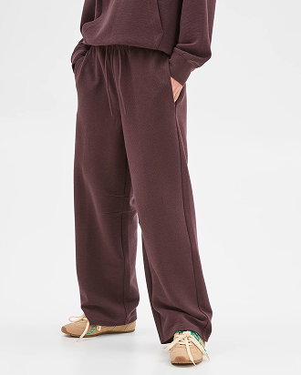 Australian Cotton blend crinkle relaxed pants