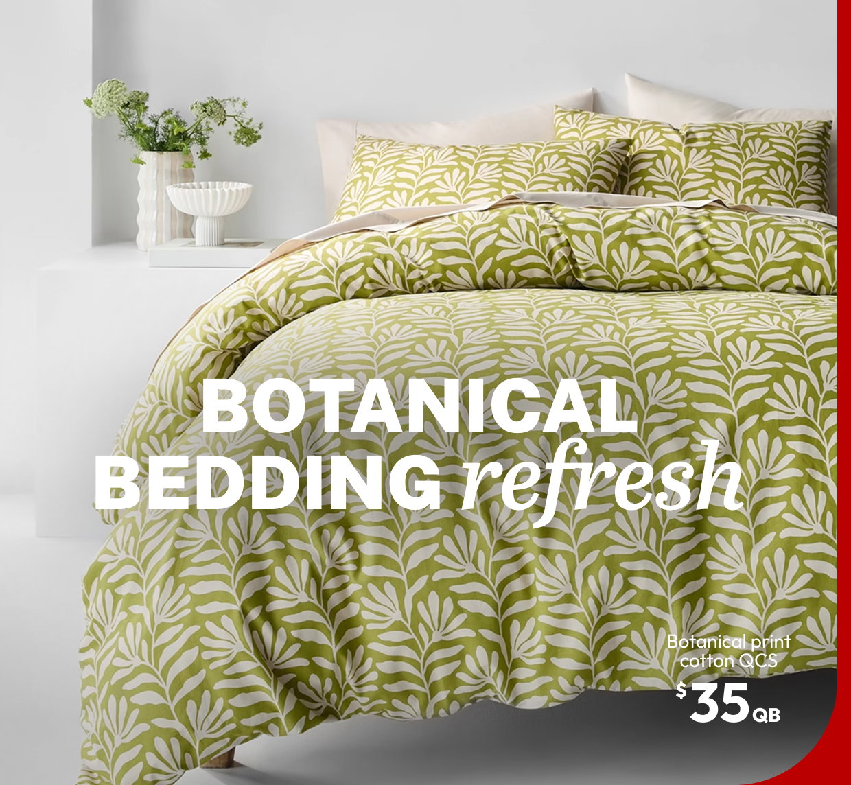 BOTANICAL BEDDING refresh