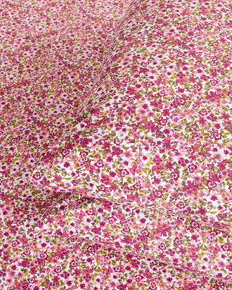 Floral printed mix & match fitted sheet