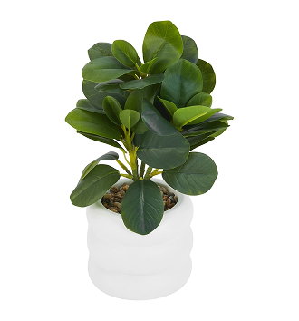 Anko artificial peperomia plant in pot