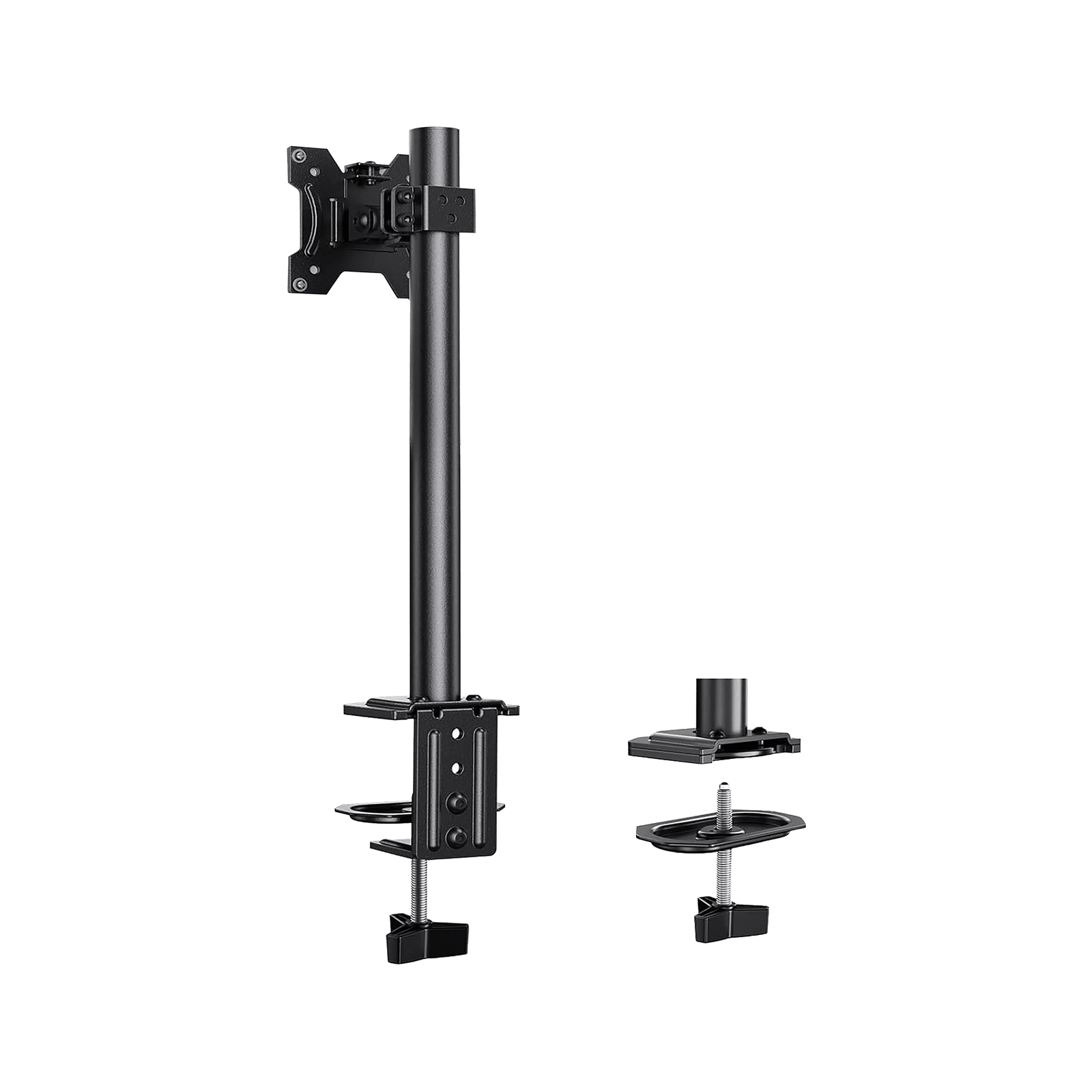 ErGear Single Monitor Desk Mount - Black