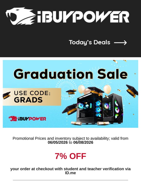 🎉 Celebrate graduation with epic deals! 🎓