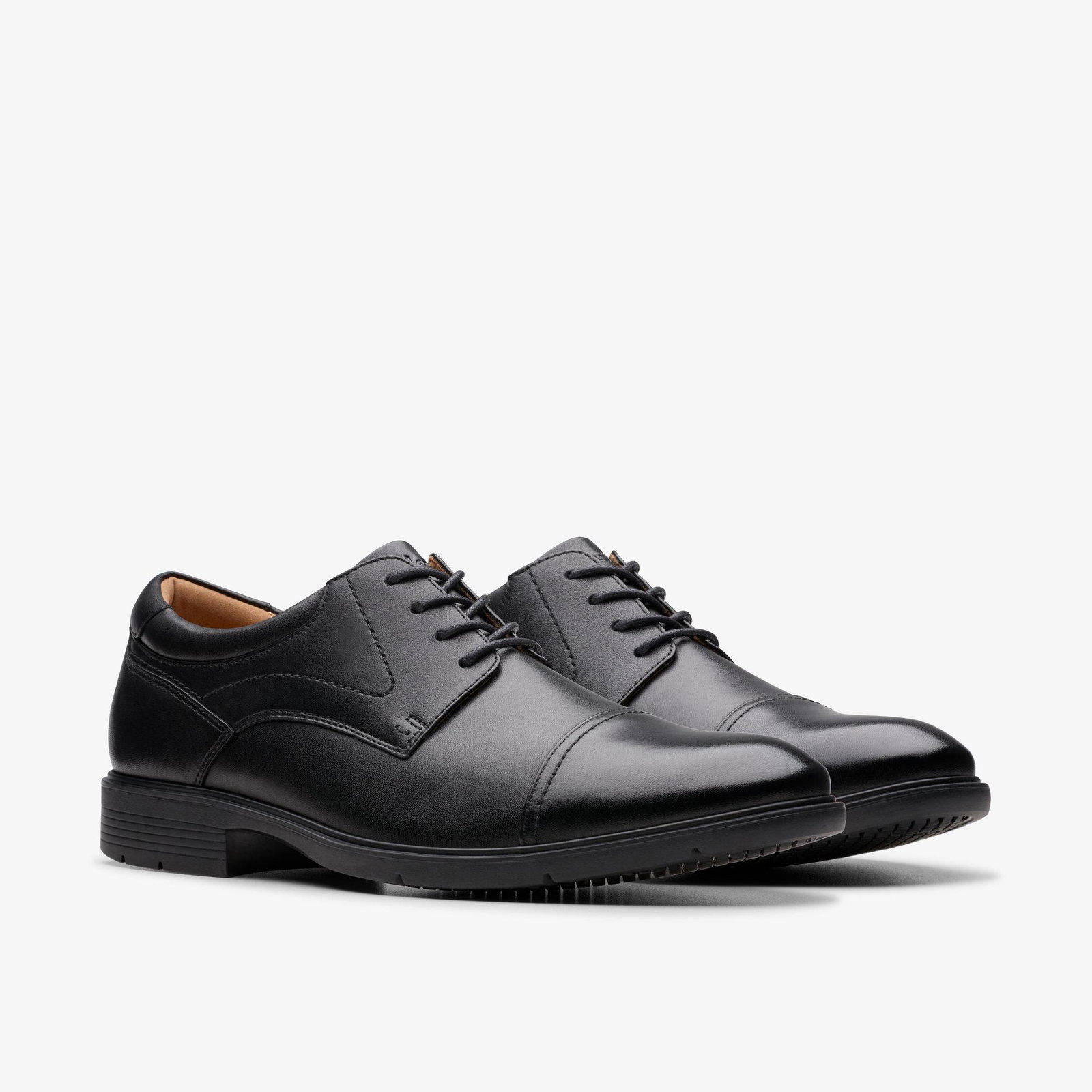 Shop Eldredge Cap Black Leather