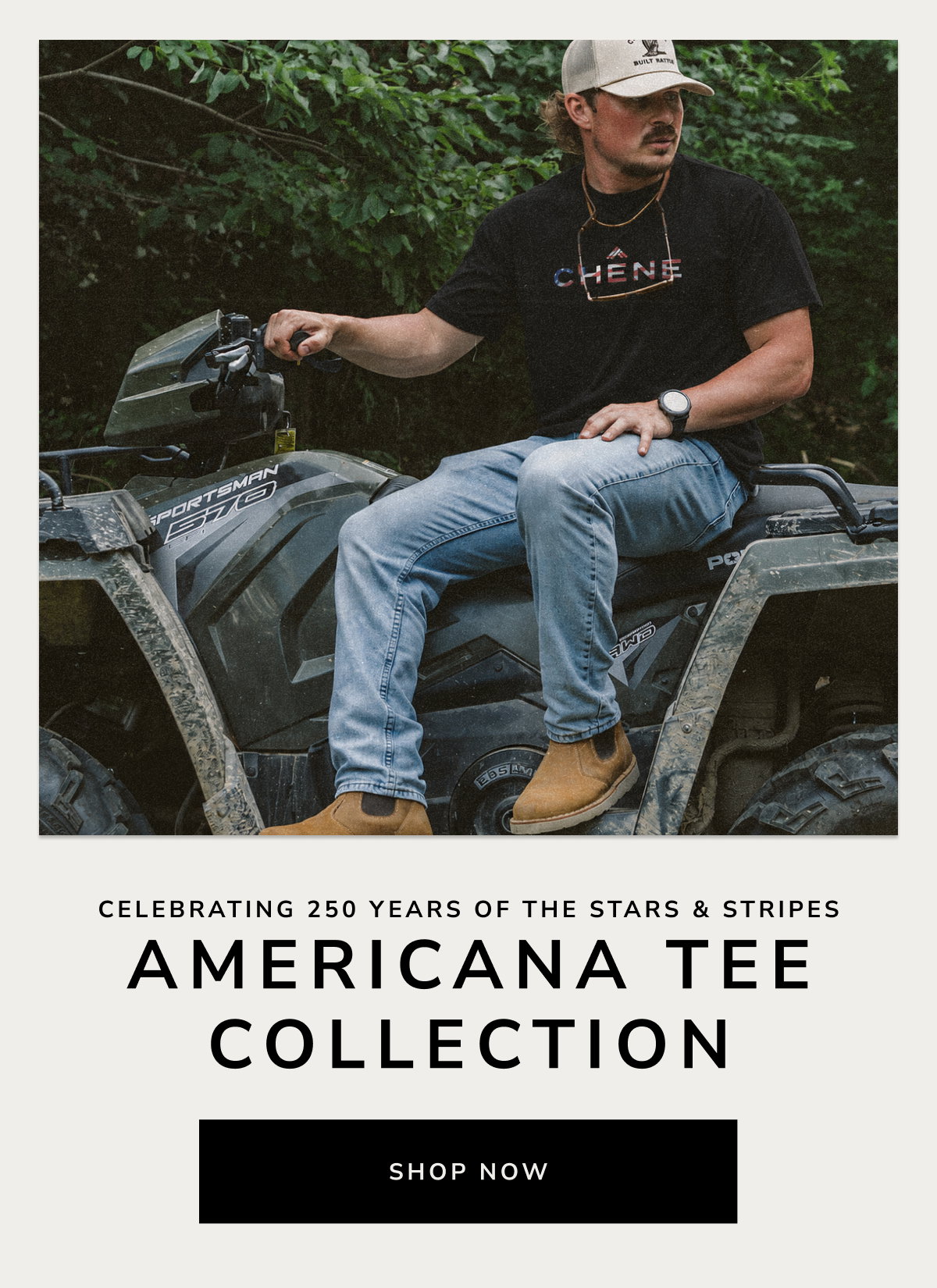 Americana Tee | 250 Years Of The Stars & Stripes