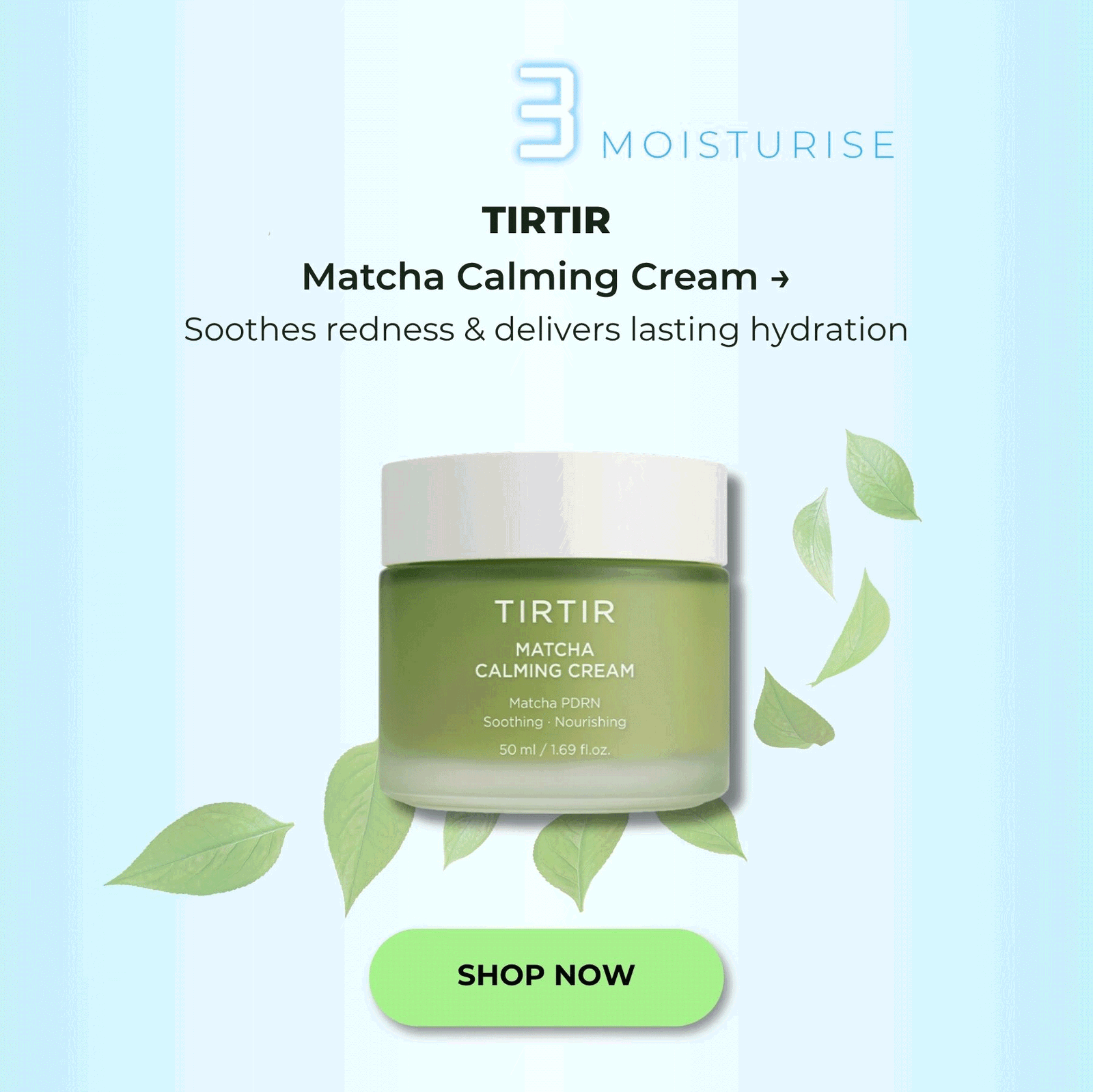 TIRTIR Matcha Calming Cream