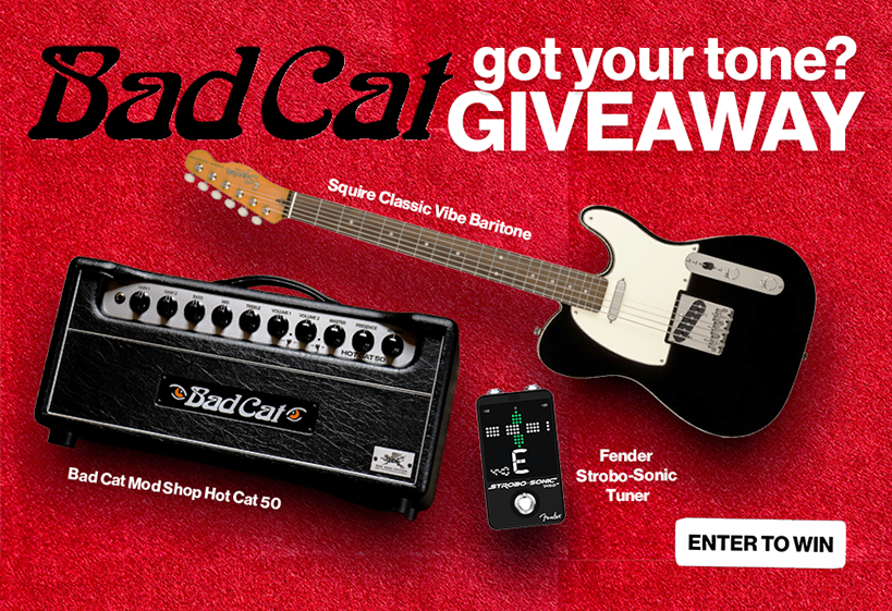 Cat Got Your Tone Giveaway — Bad Cat, Fender, Gator