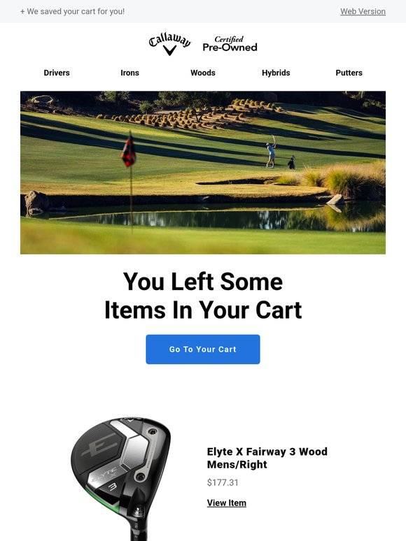 We Saved Your Cart For Your Convenience!