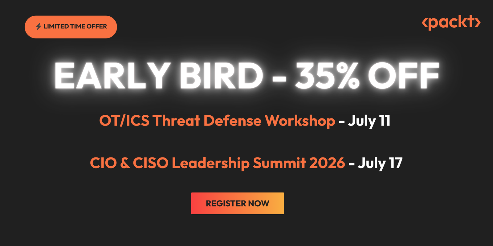 Packt Cybersecurity Events