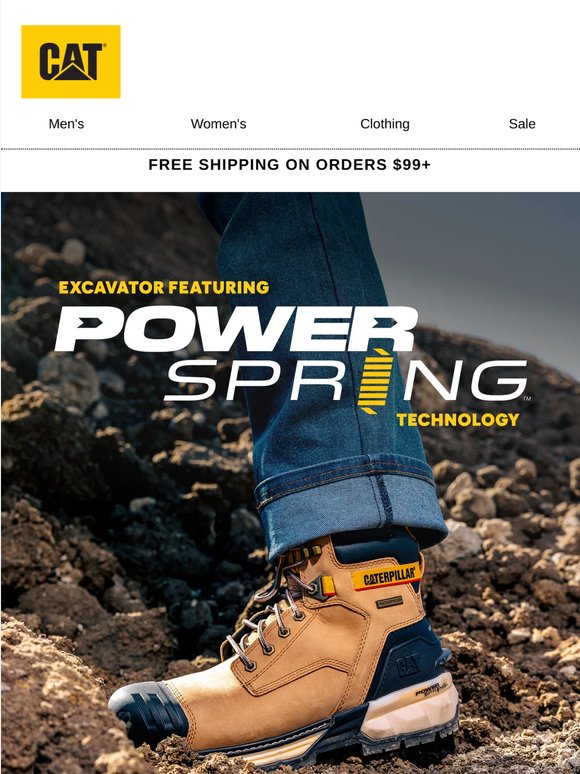 All-New Excavator ft Power Spring™ Technology