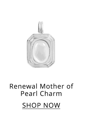 Renewal Mother of Pearl Charm