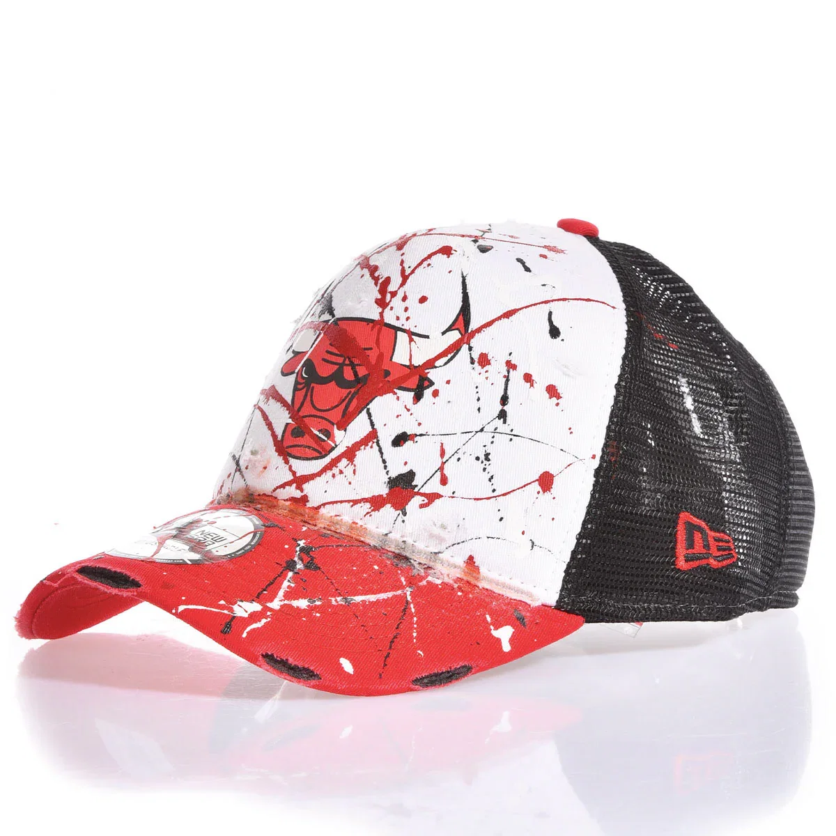 Image of New Era Bulls Ruined And Splashed