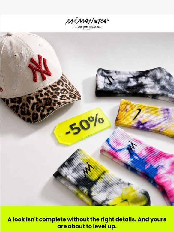 ⚡ 7-Day Promo: Level up your look!