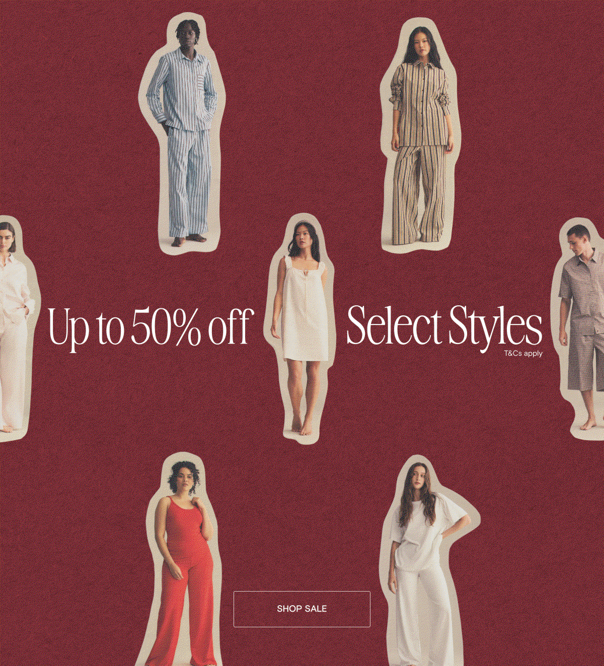 Up to 50% off Select Styles. Shop Sale