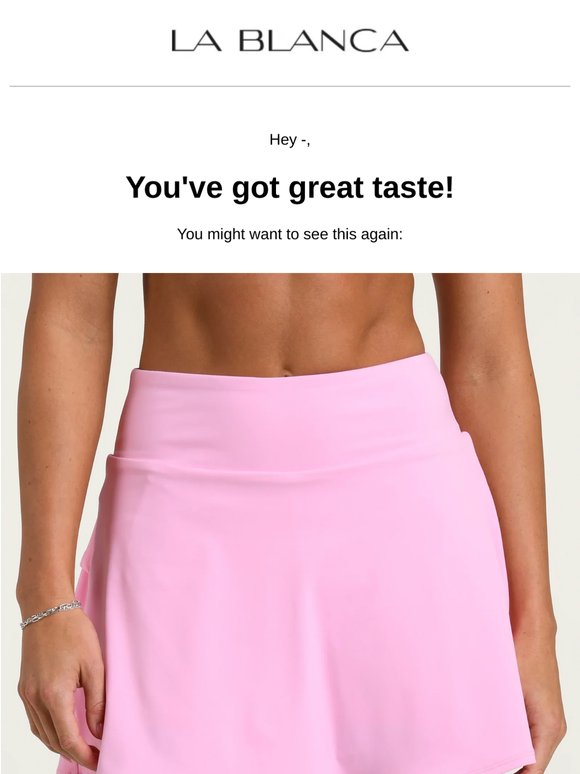 You've Got GREAT Taste.