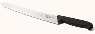 Victorinox Swiss Army Fibrox Pro 10.25-inch Curved Bread Knife with Serrated Edge