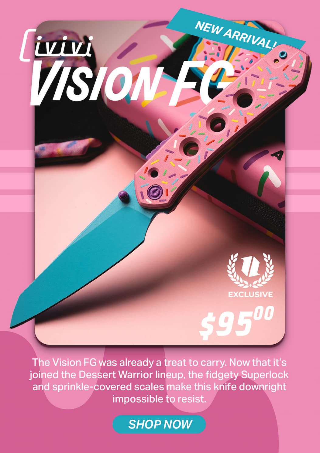 CIVIVI Dessert Warrior Vision FG