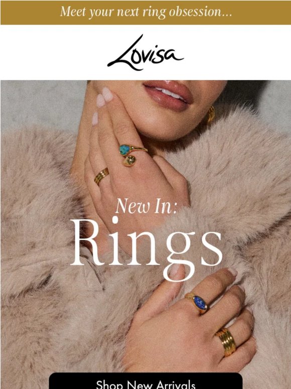 Just dropped: Rings 💍
