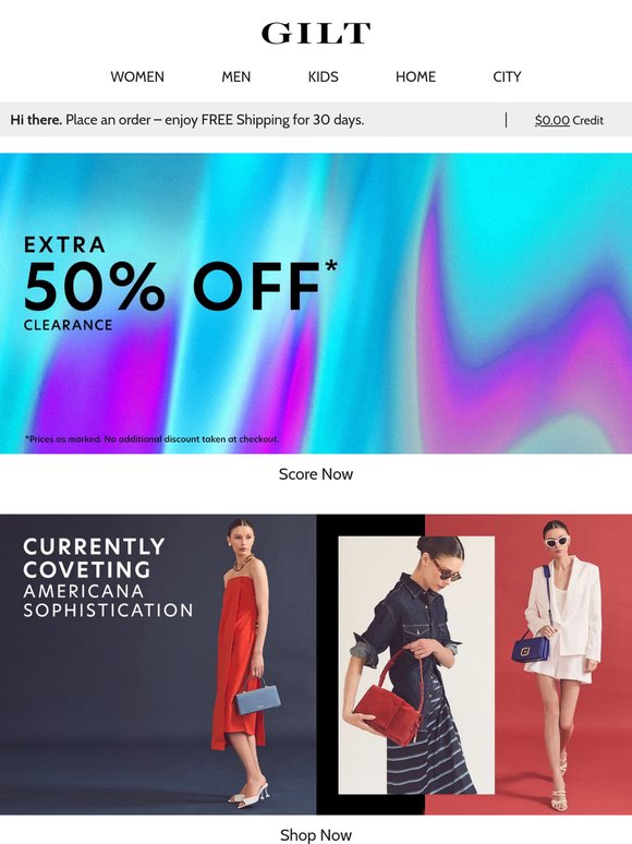 🚨 Extra 50% Off Clearance 🚨