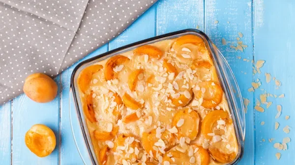 Délicieux, le clafoutis aux abricots