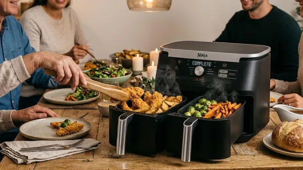 Avec sa cuve XXL et sa cuisson rapide, cet airfryer Ninja en promo