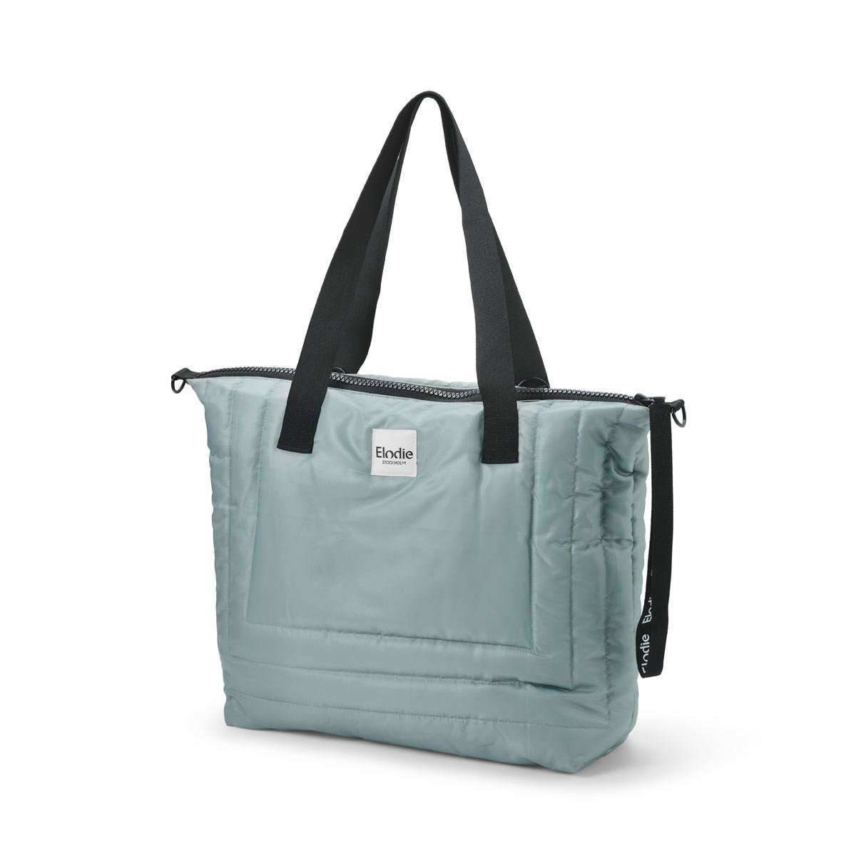 Image of Changing Bag Quilted - Pebble Green