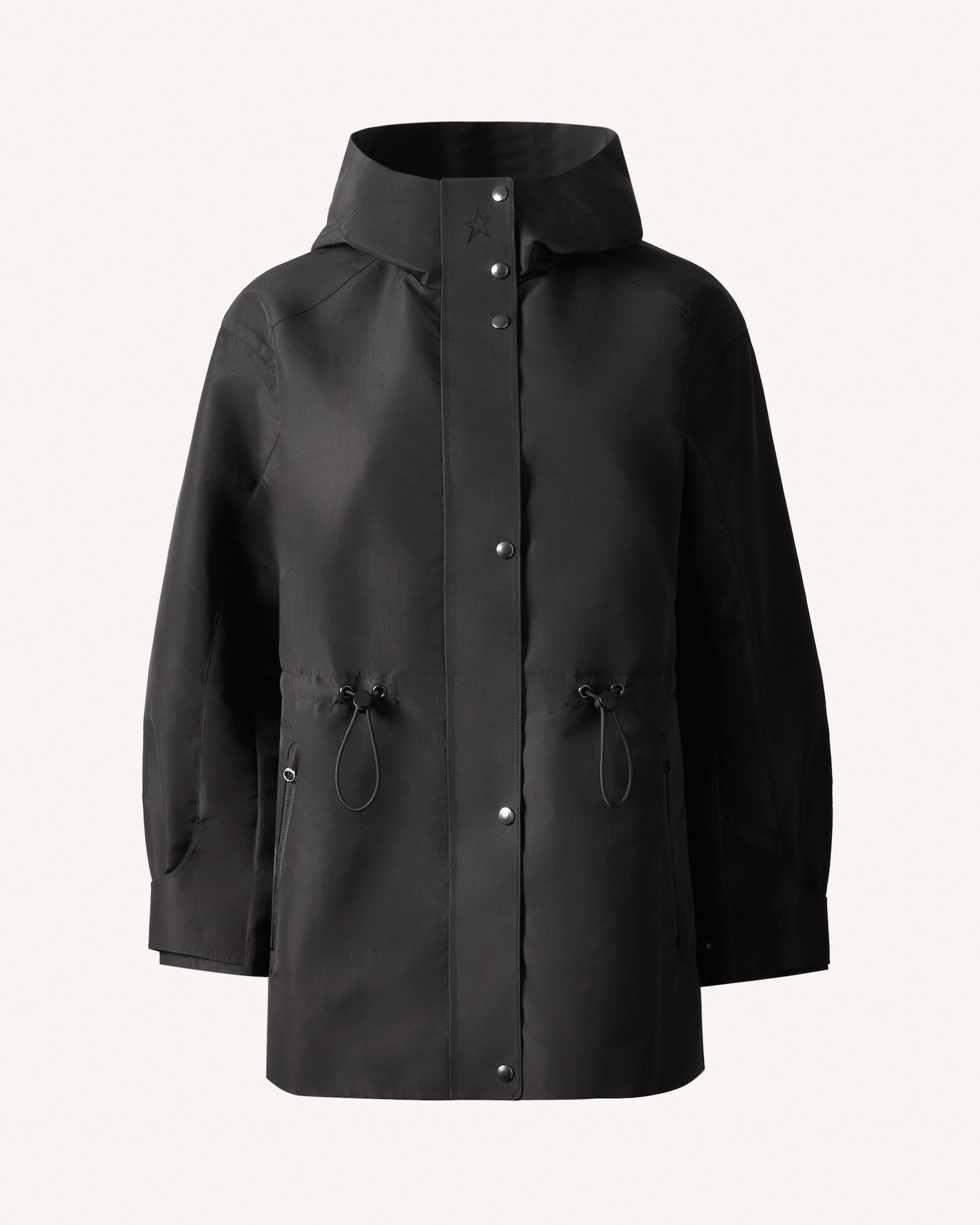Drawstring Parka Jacket