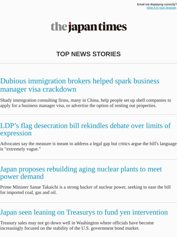 Today's top news: Dubious immigration brokers helped spark business manager visa crackdown