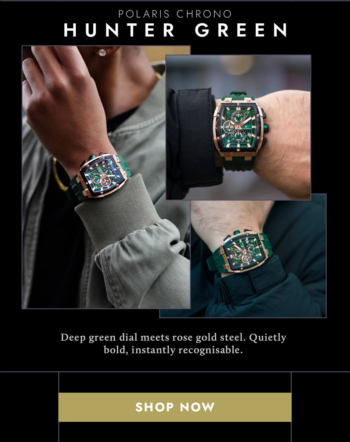 The Polaris Chrono - Hunter Green