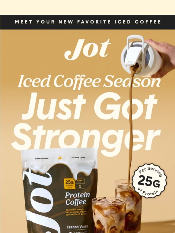 This is how summer does iced coffee