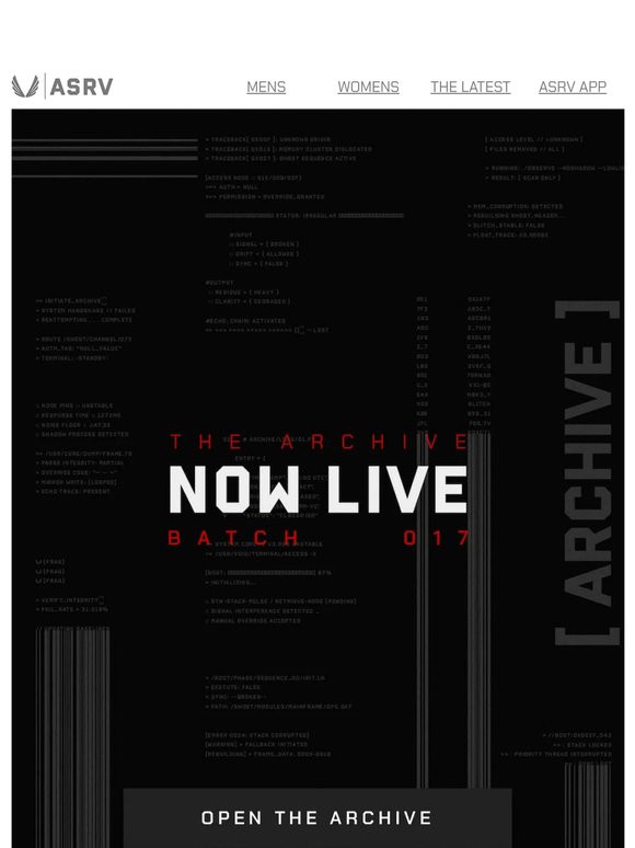 NOW LIVE – THE ARCHIVE BATCH #17