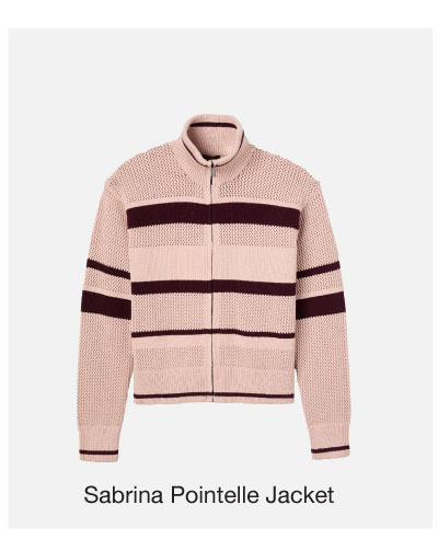 Shop Sabrina Pointelle Jacket