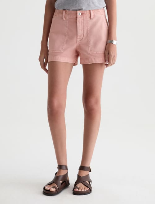 Analeigh Short in Sulfur Sparkling Rose