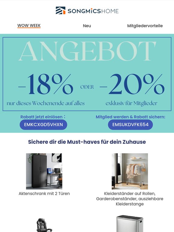 Bis zu 20% auf alles – Sommerstart für dich