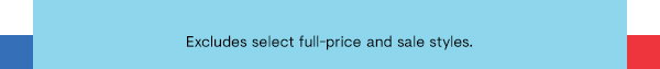 Excludes select styles