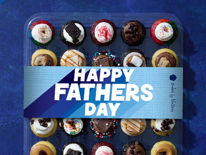 World's Greatest Dad cupcake 25-Pack
