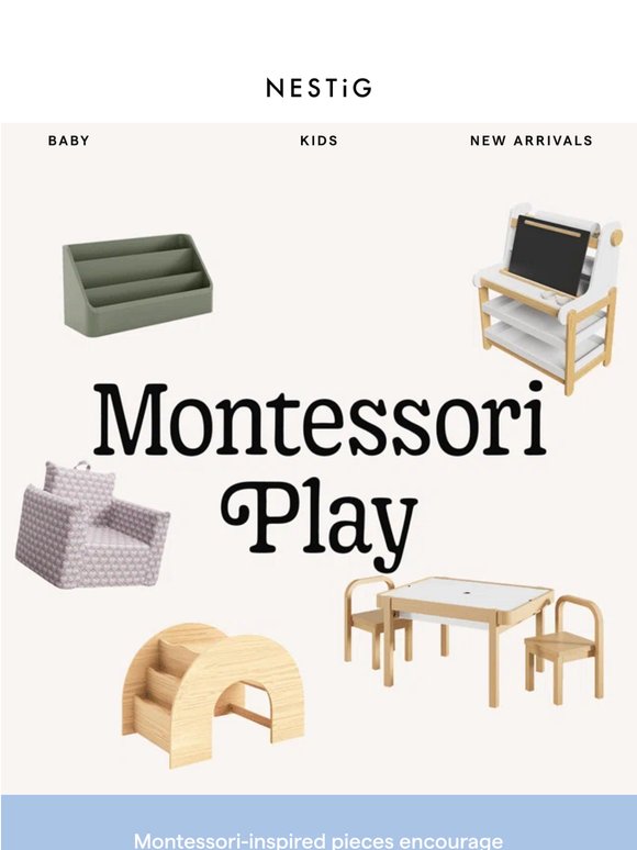 Montessori play, made beautiful