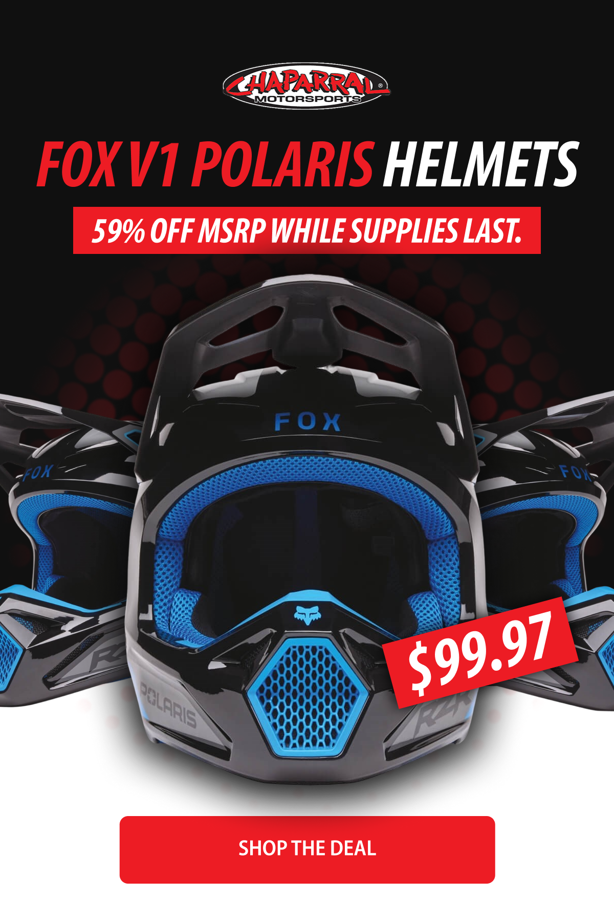 59% off MSRP while supplies last.