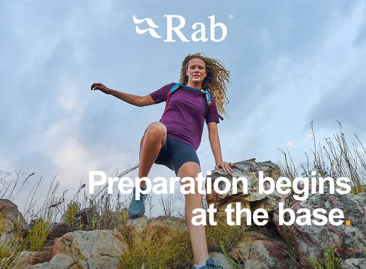 Rab - Preparation beings at the base. 
