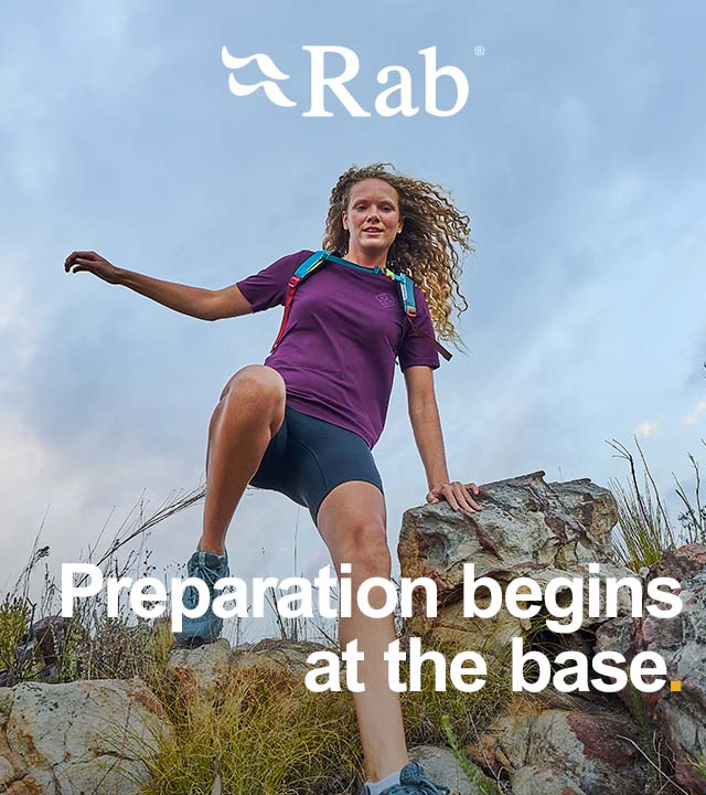 Rab - Preparation beings at the base. 