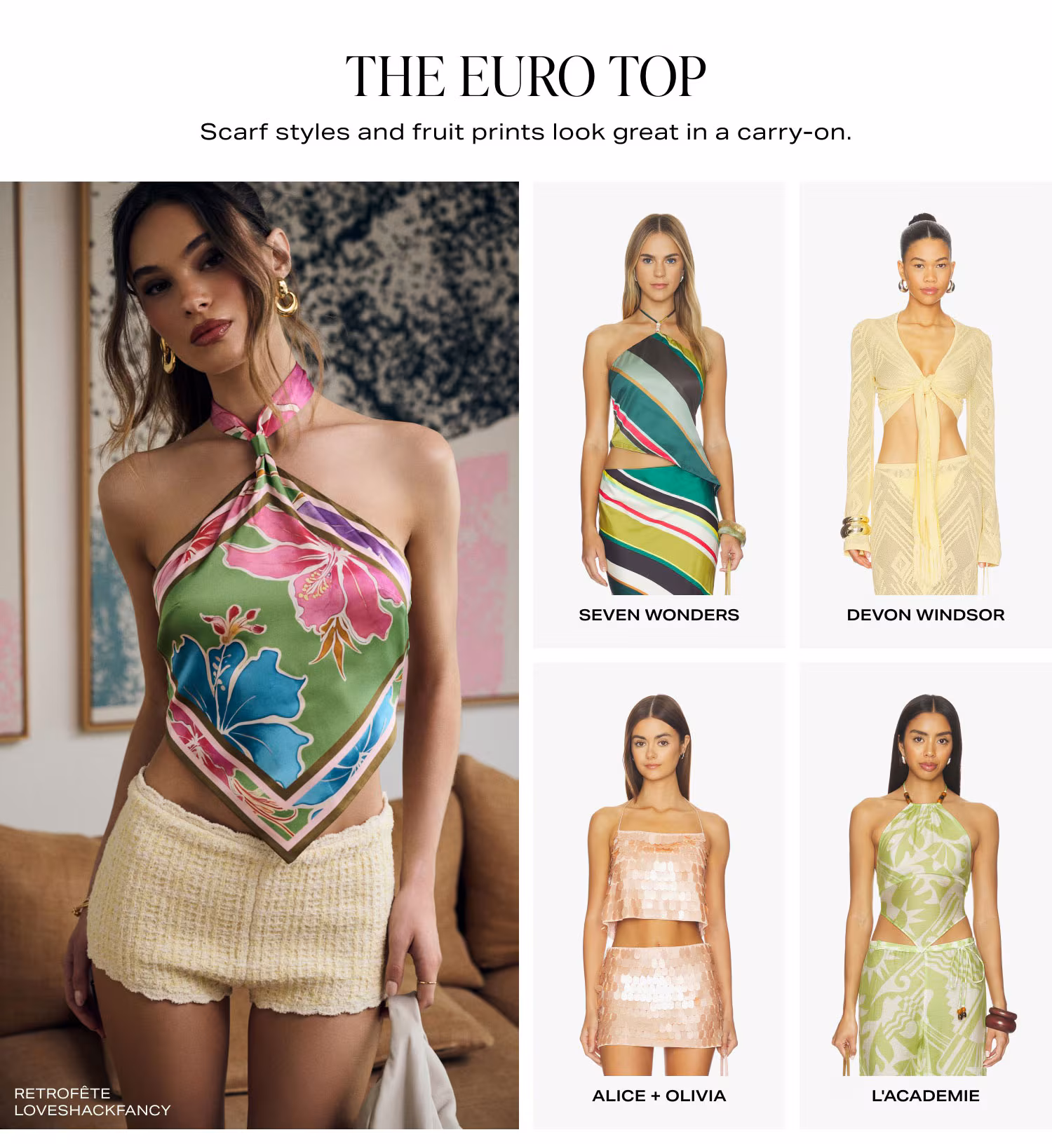 Shop The Euro Top