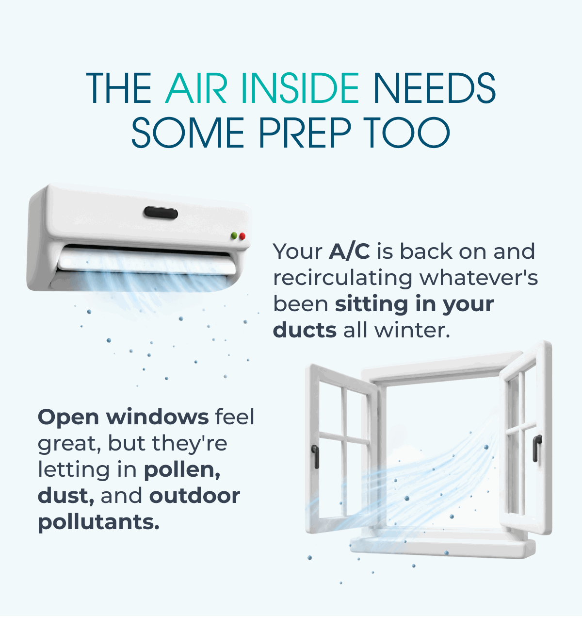 The Air Inside Needs Some Prep Too