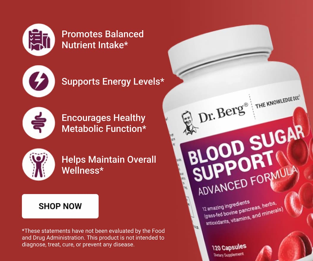 Blood Sugar Support - Promotes Balanced Nutrient Intake* || Supports Energy Levels* || Encourages Healthy Metabolic Function* || Helps Maintain Overall Wellness* 