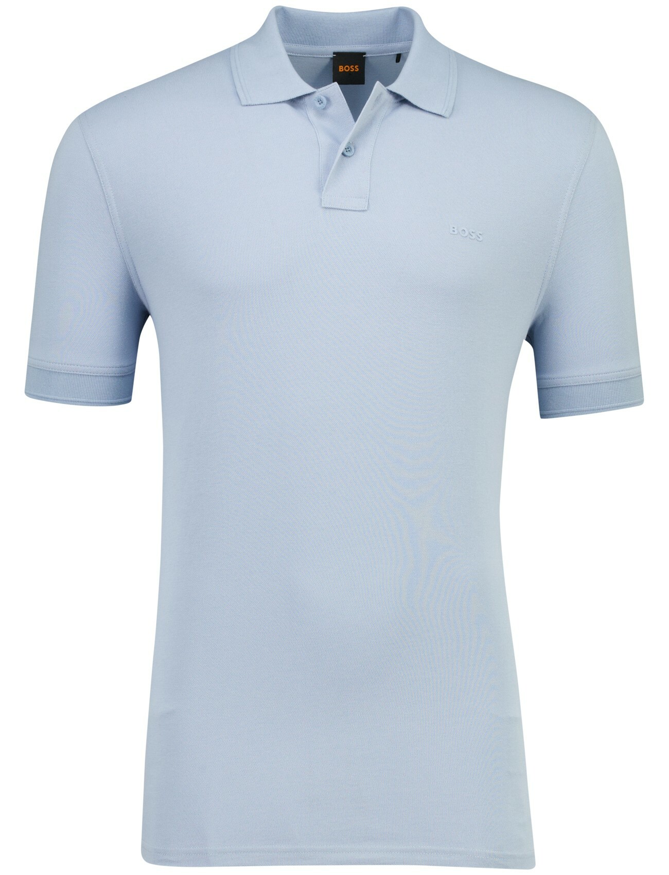 polo lichtblauw korte mouw Boss Orange Prime