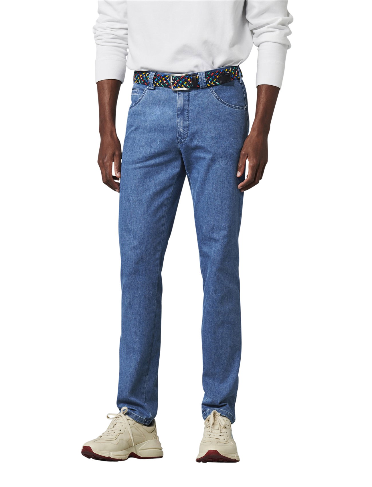 Meyer Dublin chino jeans blauw