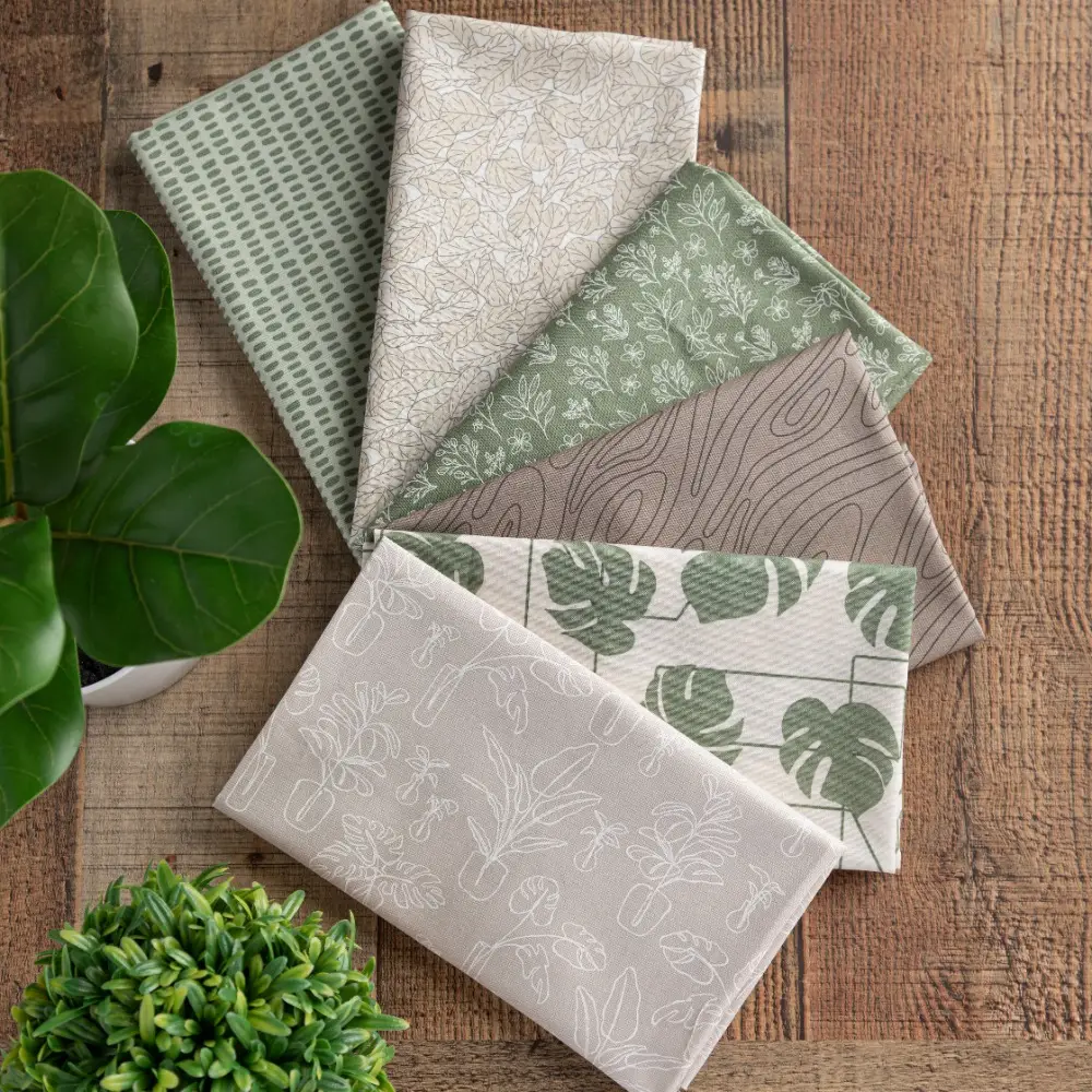 Potted Fat Quarter Fabric Pack