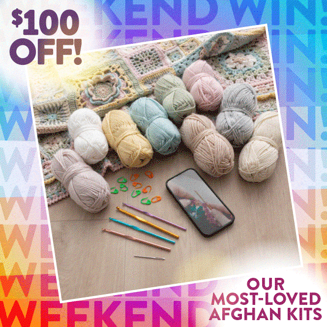 Weekend Win! $100 Off! Our Most-Loved Afghans