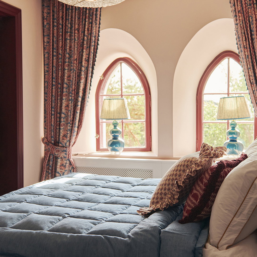 On a Scenic Swedish Island, This Converted Water Tower Has Countryside Charm