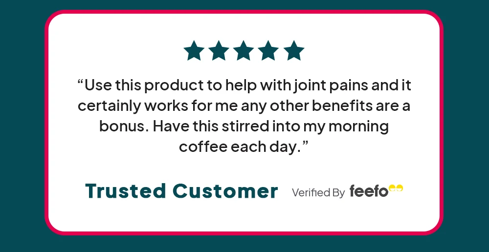 Use this product to help with jont pains and it certainly works for me